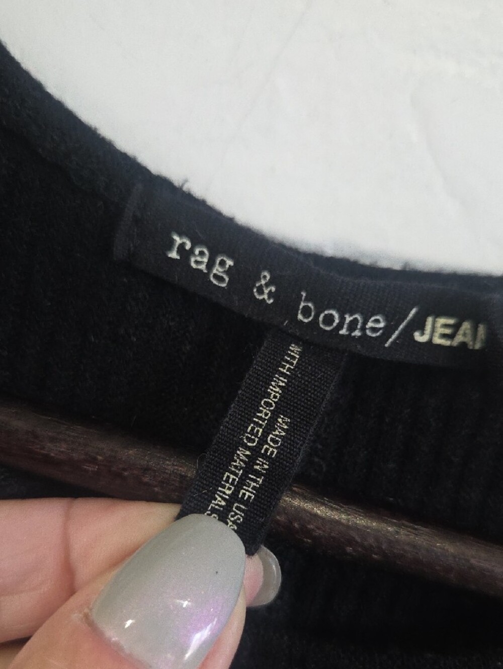 rag & bone Knit Ribbed Racerback Tank - Picture 2 of 5